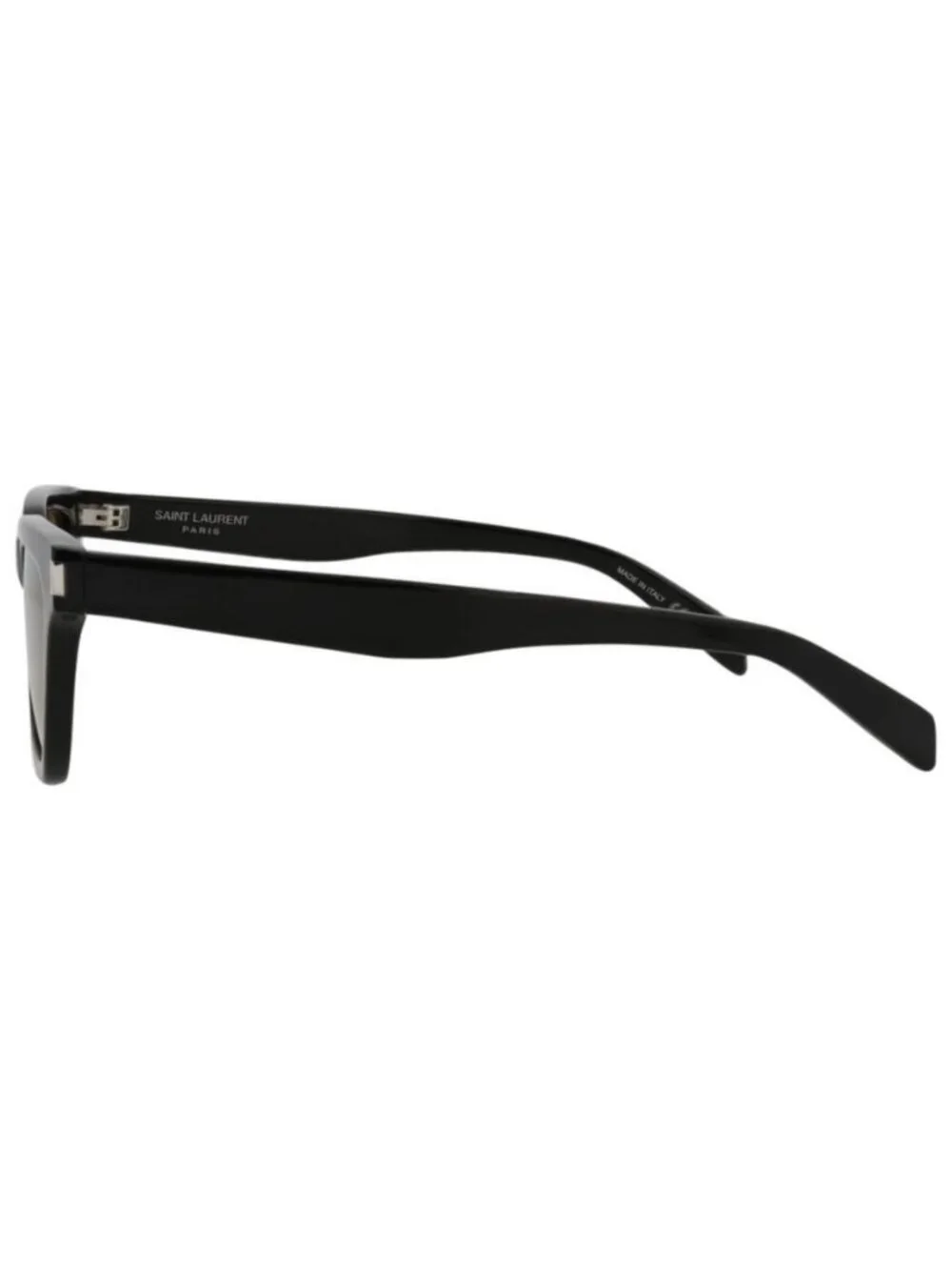 New Saint Laurent Womens Cat Eye Black Black Yellow Fashion Designer Sunglasses